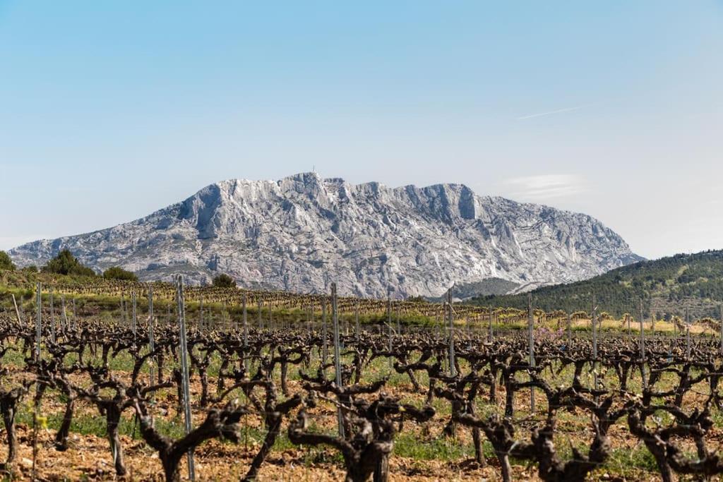 La Bastide - Le Grenache - Le Syrah Au Domaine Chateau Henri Bonnaud Le Tholonet Exteriör bild